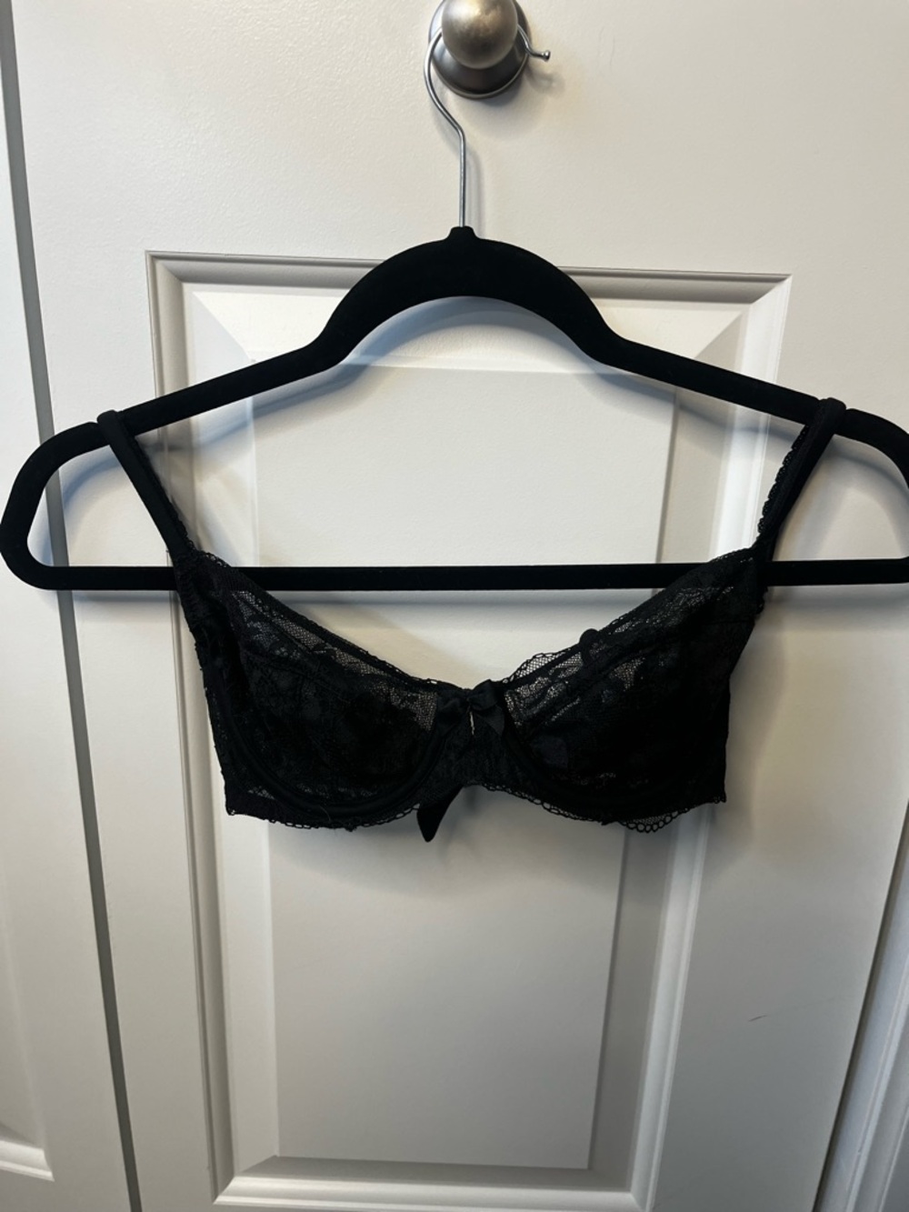 Victoria's Secret Black Lace Underwire Bra
